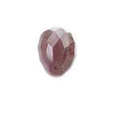 SAPPHIRE MULTY FACETED (MULTY/MILKY) (H/D_1.00MM) DROP 12.00X6.00 MM 4.50 Cts.