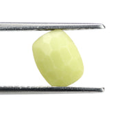 SERPENTINE IRREGULAR FACET BRIOLETTE CUSHION 9X7MM 1.87 Cts.