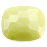 SERPENTINE IRREGULAR FACET CUSHION CAB 16X13MM 6.51 Cts.