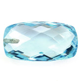 SKY BLUE TOPAZ BRIOLETTE CUSHION (HALF DRILL) 22X12MM 20 Cts.