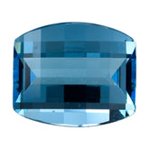 SKY BLUE TOPAZ CUT BARREL 12X10MM 5.43 Cts.