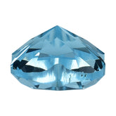 SKY BLUE TOPAZ CUT CLOVER 8MM (THICKNESS:-4.80-5.20MM) 2.86 Cts.