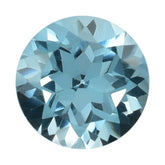 SKY BLUE TOPAZ CUT ROUND (TOP/CELAN) 8X8MM 2.3 Cts.