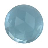 SKY BLUE TOPAZ ROSE CUT ROUND CAB (NORMAL/CELAN) 6X6MM 1.15 Cts.