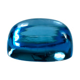 SKY BLUE TOPAZ CUSHION CAB 13.50X11.50MM 13.35 Cts.