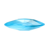SKY BLUE TOPAZ ROSE CUT BRIOLETTE ROUNDISH 20MM 11.88 Cts.