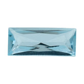 SKY BLUE TOPAZ PRINCESS CUT BAGUETTE 7X3MM 0.38 Cts.
