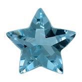 SKY BLUE TOPAZ CUT STAR 8MM 1.49 Cts.