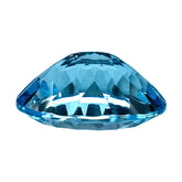 SKY BLUE TOPAZ CONCAVE CUT OVAL 20X15MM 21.51 Cts.