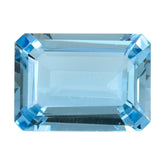 SKY BLUE TOPAZ CUT OCTAGON 13X12MM 8.88 Cts.