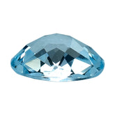 SKY BLUE TOPAZ CHECKER CUT OVAL 7X5MM 0.90 Cts.