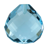 SKY BLUE TOPAZ BRIOLETTE HEART 12.00MM 8.49 Cts.