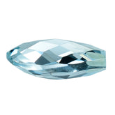SKY BLUE TOPAZ BRIOLETTE PEAR (HALF DRILL) 12X8MM 3.60 Cts.