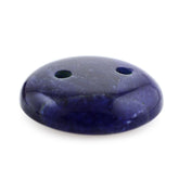 SODALITE LENTIL ROUND (FULL DRILL 1MM) 10MM 2.12 Cts.