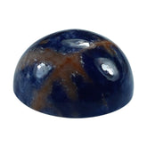 SODALITE ORANGE PLAIN CAB ROUND OPAQUE 12.00X12.00 MM 5.86 Cts.