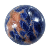 SODALITE ORANGE PLAIN CAB ROUND OPAQUE 16.00X16.00 MM 13.35 Cts.
