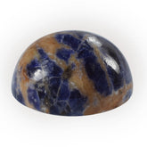 SODALITE ORANGE PLAIN CAB ROUND OPAQUE 16.00X16.00 MM 13.35 Cts.