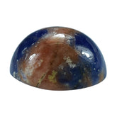 SODALITE ORANGE PLAIN CAB ROUND OPAQUE 10.00X10.00 MM 3.42 Cts.