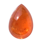 SPESSARITE PLAIN PEAR CAB (A/MILKY) 14.00X10.00 MM 7.98 Cts.