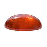 SPESSARITE PLAIN OVAL CAB (AAA/MILKY) 19.00X15.00 MM 22.13 Cts.