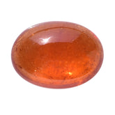 SPESSARITE PLAIN OVAL CAB (AAA/MILKY) 14.00X10.00 MM 8.73 Cts.