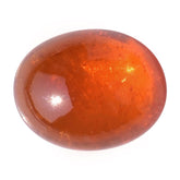 SPESSARITE PLAIN OVAL CAB (AAA/MILKY) 14.00X11.00 MM 11.19 Cts.