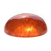 SPESSARITE PLAIN OVAL CAB (AAA/MILKY) 14.00X11.00 MM 11.19 Cts.