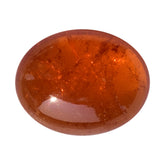 SPESSARITE PLAIN OVAL CAB (AAA/MILKY) 14.50X11.50 MM 10.03 Cts.