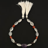 MIX SEMI PRECIOUS STONES 7.00-16X12MM MIX SHAPE BEADS 8.50" LINE