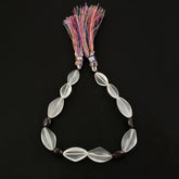 MIX SEMI PRECIOUS STONES 8.50X6.50-19X11MM MIX SHAPE BEADS 8" LINE