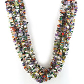 MIX SEMI PRECIOUS STONE 4.00MM - 6.00MM CHIPS 35" LINE
