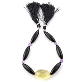 MIX SEMI PRECIOUS STONE 4.00-27X8MM MIX TUMBLE & BEADS 8" LINE