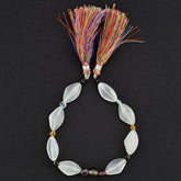 MIX SEMI PRECIOUS STONE 5.00-19X11MM MIX SHAPE BEADS 8" LINE