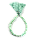 MINT CHRYSOPRASE 6MM PLAIN BALLS 8" PER LINE