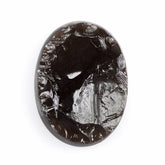 SMOKY QUARTZ ROUGHTOP OVAL CAB 20X15MM 13.45Cts.