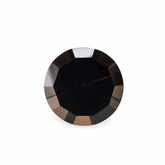 SMOKY QUARTZ MIRROR CUT ROUND 12MM 5.25Cts.
