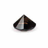 SMOKY QUARTZ MIRROR CUT ROUND 12MM 5.25Cts.