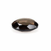 SMOKY QUARTZ BOTH SIDE TABLE CUT ROUND 12MM 4.03Cts.