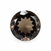 SMOKY QUARTZ CUT ROUND 18MM 19.00Cts.