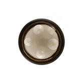 SMOKY QUARTZ SUPPER BUBBLE ROUND CAB 20MM 24.55Cts.