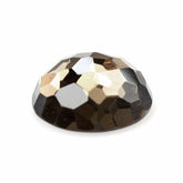SMOKY QUARTZ IRREGULAR CUT ROUND CAB 14.20MM 8.46Cts.