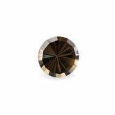SMOKY QUARTZ MIRROR CUT ROUND 10MM 2.95Cts.