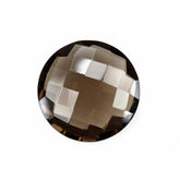 SMOKY QUARTZ BRIOLETTE ROUND 16MM 10.26Cts.