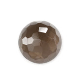SMOKY QUARTZ IRREGULAR CUT ROUND CAB 16.20MM 11.97Cts.