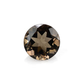 SMOKY QUARTZ CUT ROUND 11MM 4.61Cts.