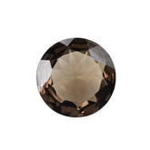 SMOKY QUARTZ CUT ROUND 15MM 8.18Cts.