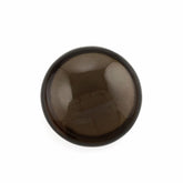 SMOKY QUARTZ LENTIL ROUND 15MM 12.24 Cts.