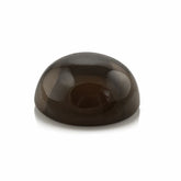 SMOKY QUARTZ ROUND CAB 16MM 15 Cts.
