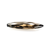 SMOKY QUARTZ BRIOLETTE IRREGULAR MARQUISE (FULL DRILL) 30X12MM 10.87 Cts.