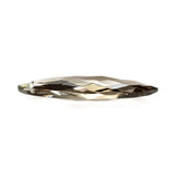 SMOKY QUARTZ BRIOLETTE IRREGULAR MARQUISE (LITE) (FULL DRILL) 30X12MM 10.59 Cts.